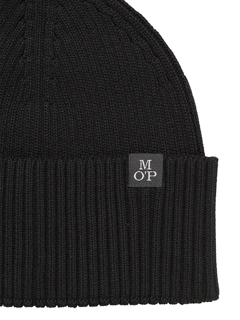 MARC O'POLO | Set de 2 piezas gorro y bufanda | Negro