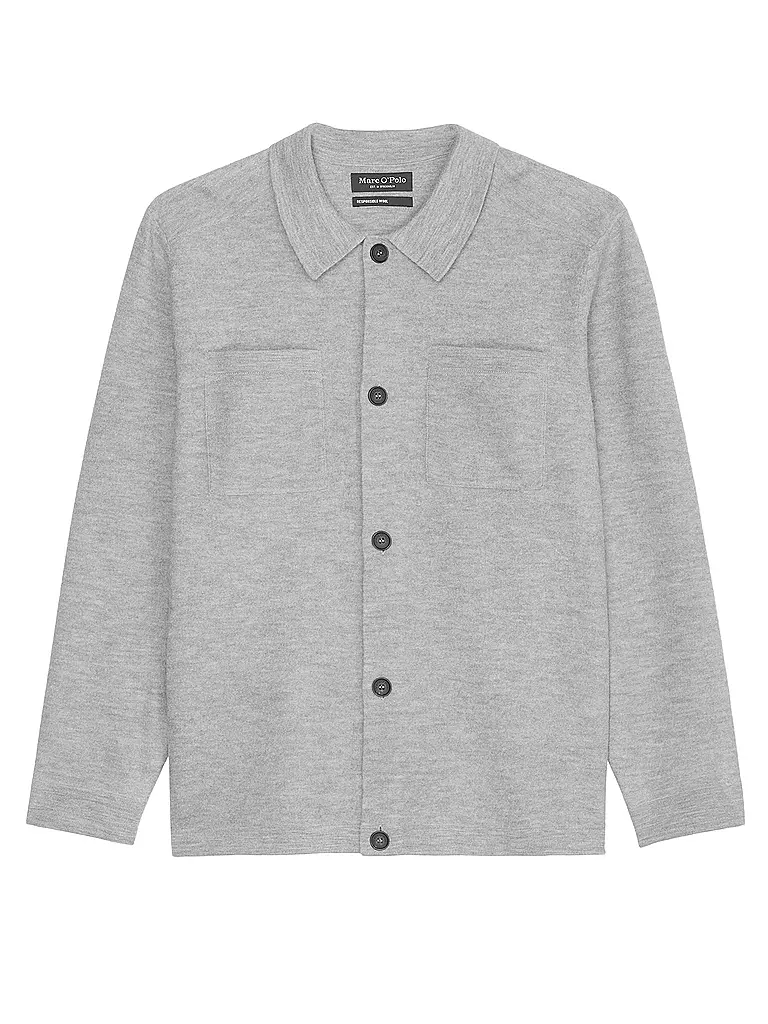 MARC O'POLO | Sobrecamisa | Gris