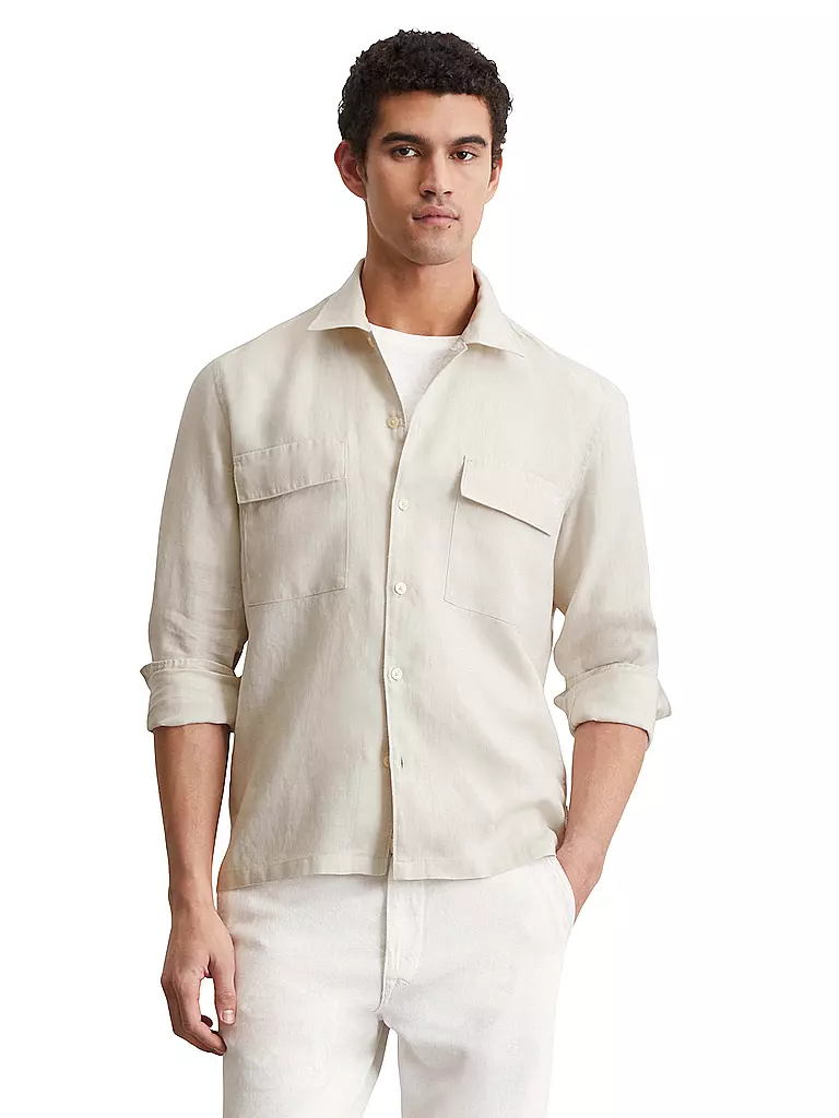 MARC O'POLO | Sobrecamisa | Crema