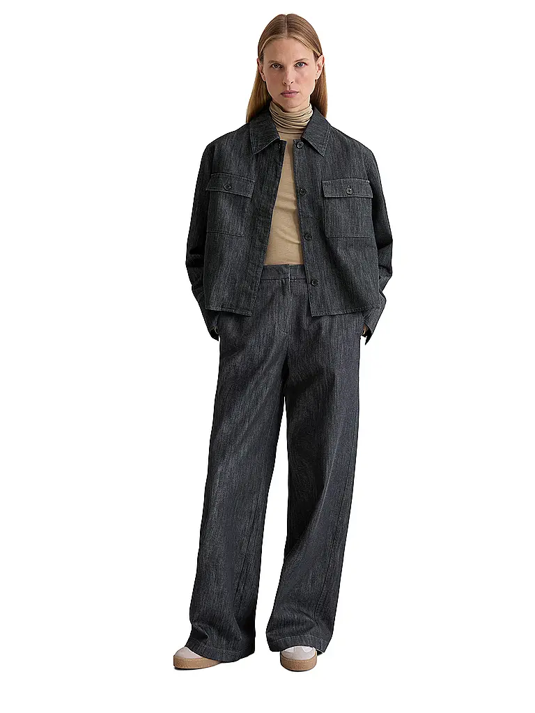 MARC O'POLO | Sobrecamisa | Azul oscuro