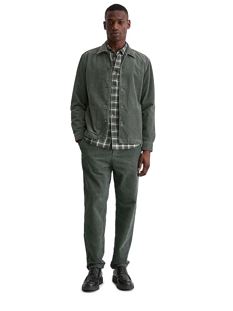 MARC O'POLO | Sobrecamisa | Verde oscuro