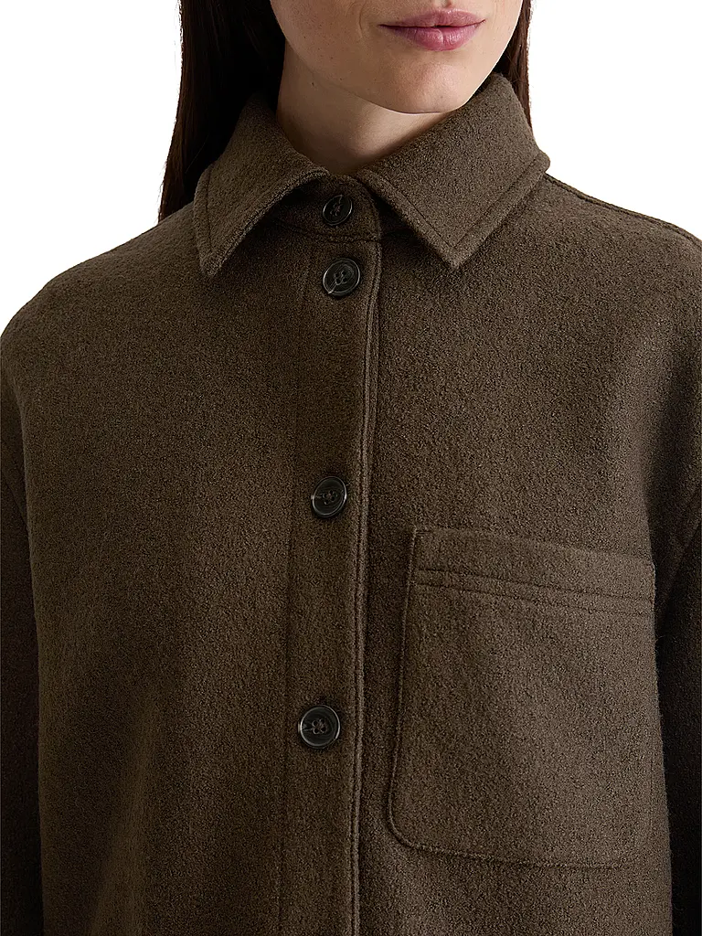 MARC O'POLO | Sobrecamisa | Marrón