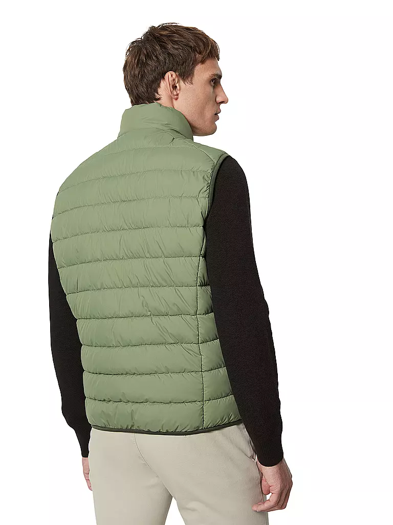 MARC O'POLO | Steppgilet  | Verde claro