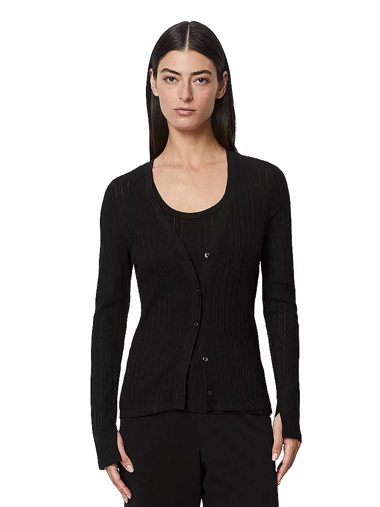 MARC O'POLO | Strickjacke | Negro