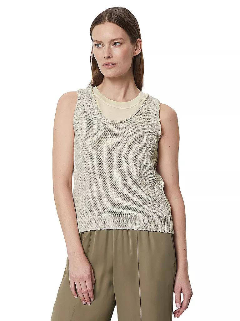 MARC O'POLO | Stricktop | Gris claro