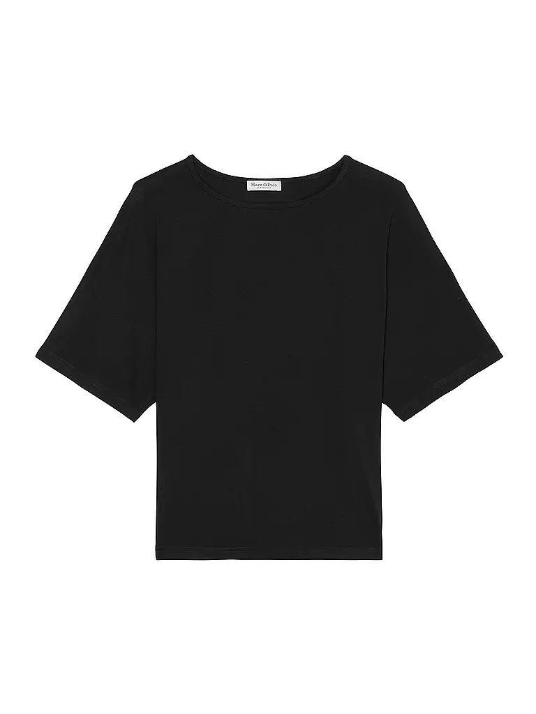 MARC O'POLO | T-Shirt  | Negro