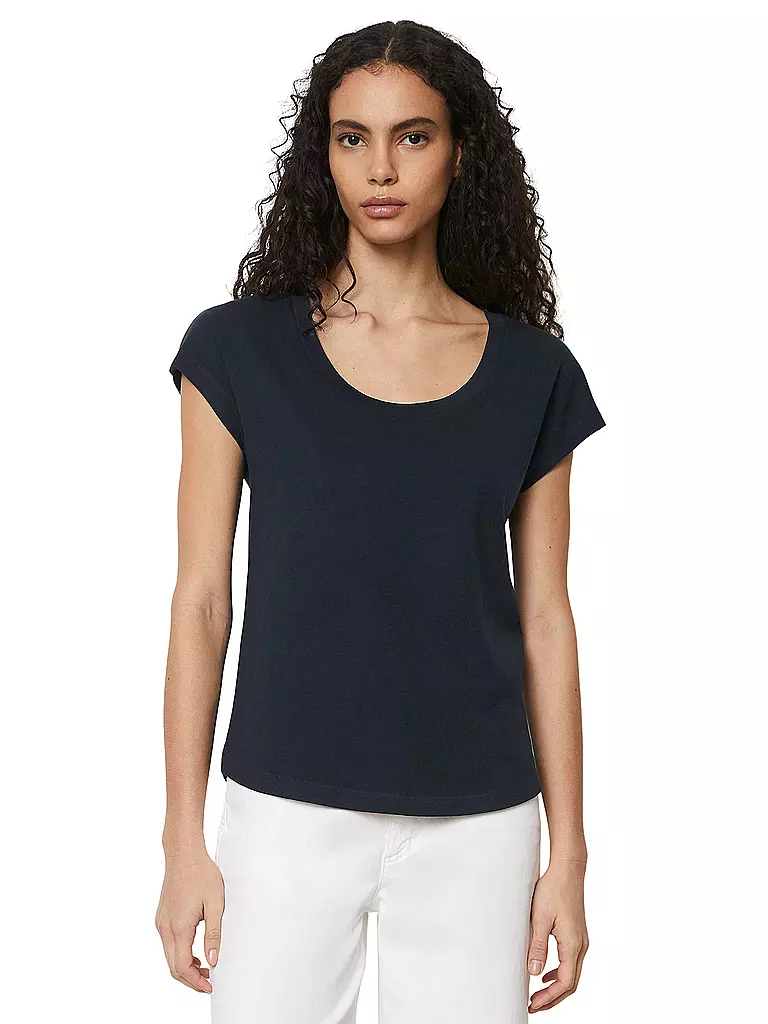MARC O'POLO | T-Shirt  | Azul oscuro