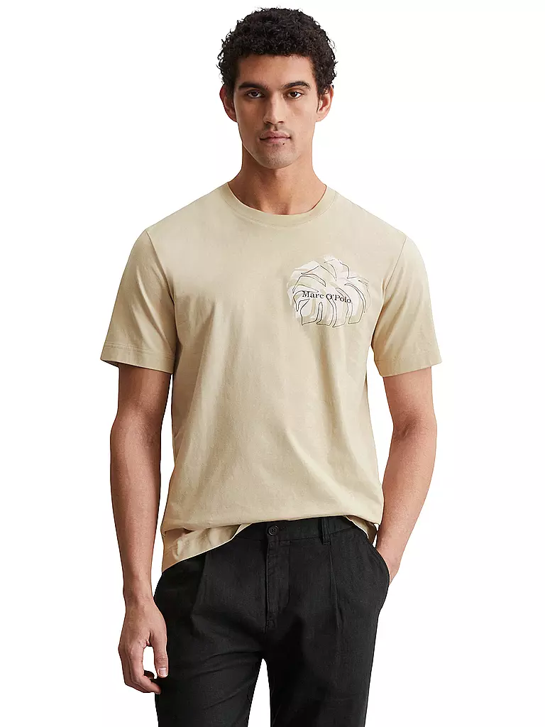 MARC O'POLO | T-Shirt  | Crema