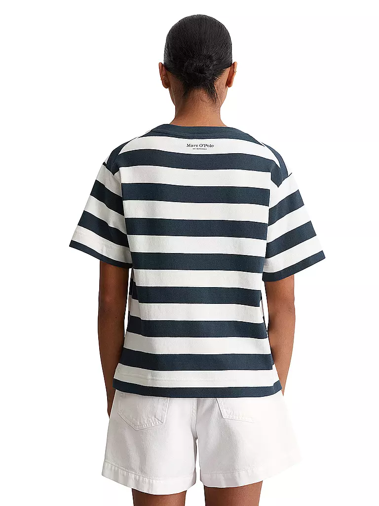 MARC O'POLO | T-Shirt  | Azul oscuro
