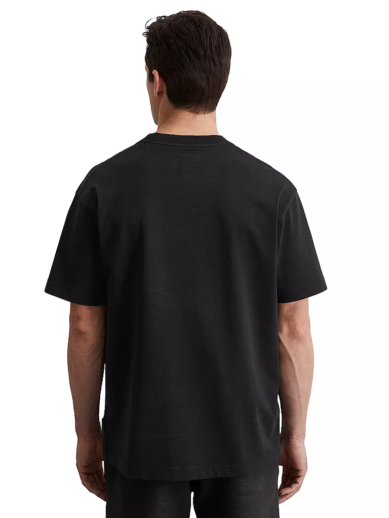 MARC O'POLO | T-Shirt  | Negro
