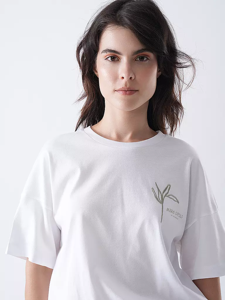 MARC O'POLO | T-Shirt  | Blanco