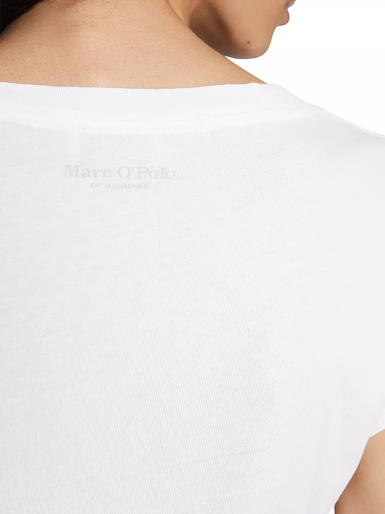 MARC O'POLO | T-Shirt  | Blanco