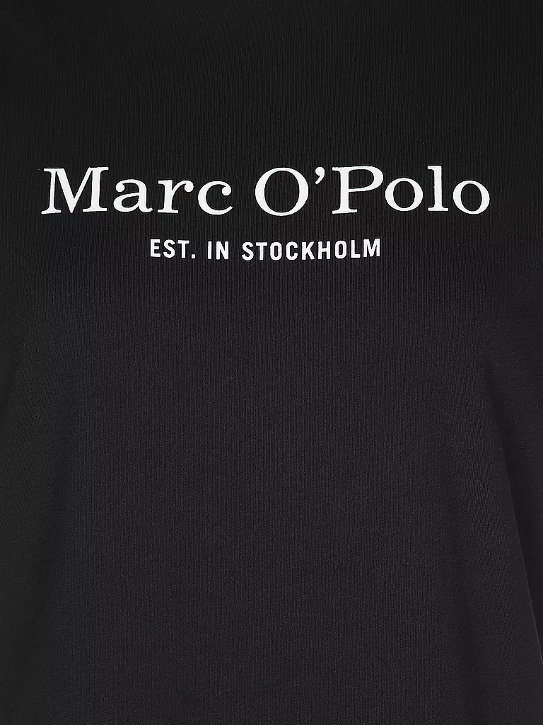 MARC O'POLO | T-Shirt  | Negro
