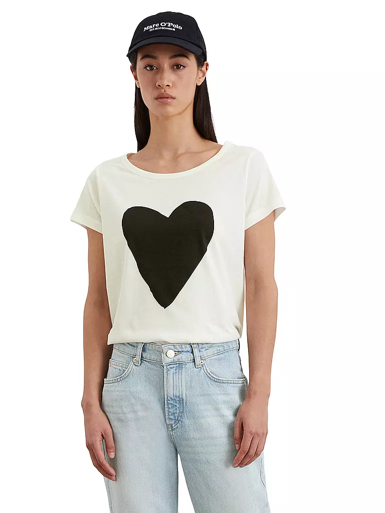 MARC O'POLO | T-Shirt | Blanco