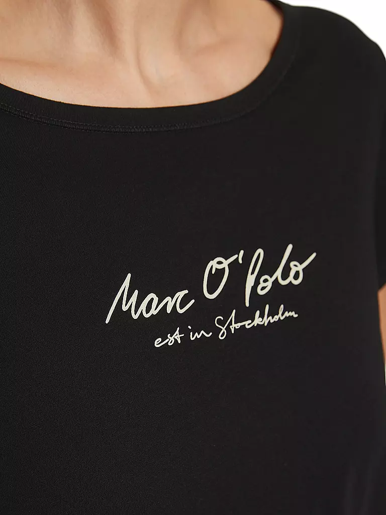 MARC O'POLO | T-Shirt | Negro