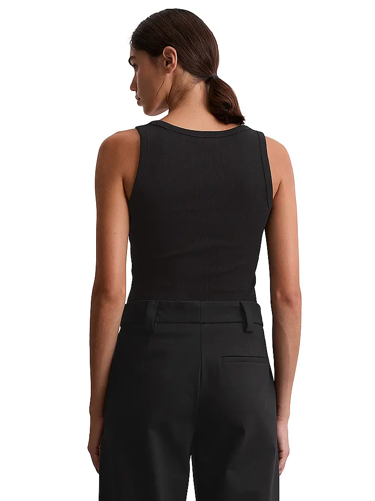 MARC O'POLO | Top
Marca: MARC O'POLO
Color: negro
Categorías: Moda,Mujer

Largo de manga: sin mangas
Escote: Cuello redondo
Material: Algodón,Elástico
Diseño: Liso
Corte (Prenda superior): Regular | Negro