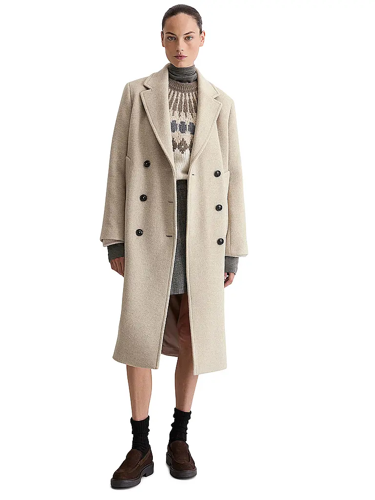 MARC O'POLO | Wollmantel  | Crema