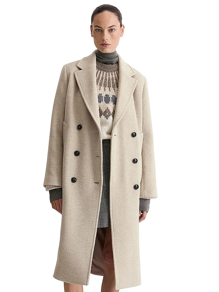 MARC O'POLO | Wollmantel  | Crema