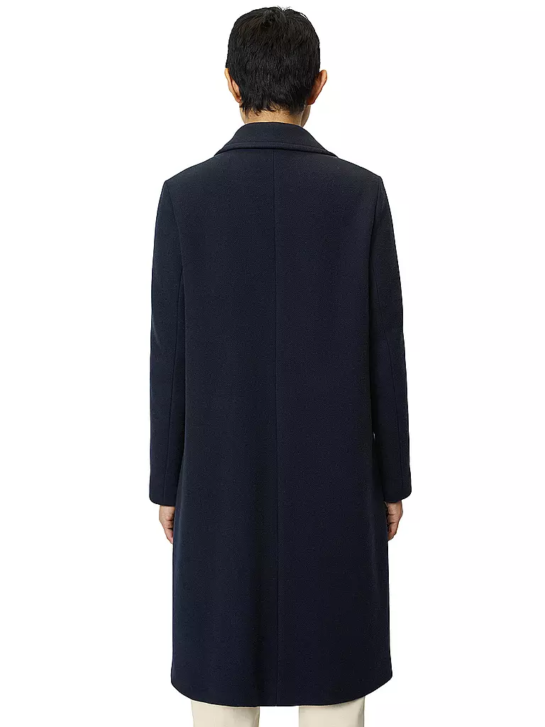 MARC O'POLO | Wollmantel | Azul oscuro