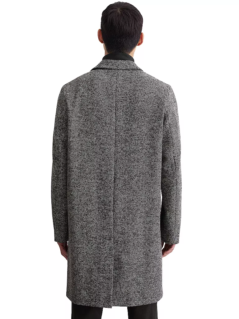 MARC O'POLO | Wollmantel | Negro