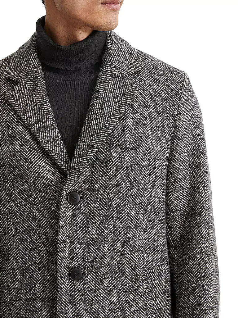 MARC O'POLO | Wollmantel | Negro