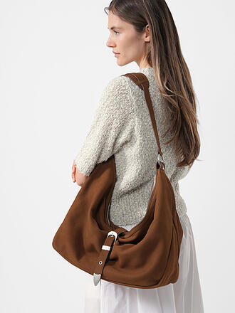 MARGESHERWOOD | Bolso de cuero - Bolso Hobo BELTED HOBO