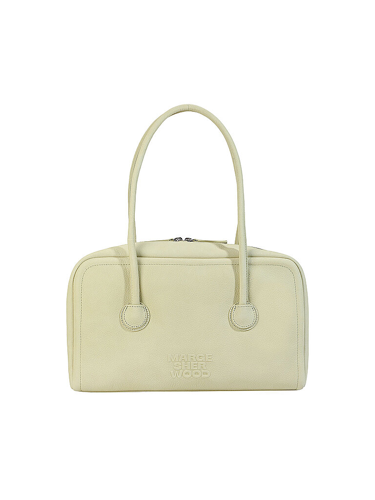 Margesherwood Bolso de cuero - Bolso de hombro SOFT BOSTON verde
