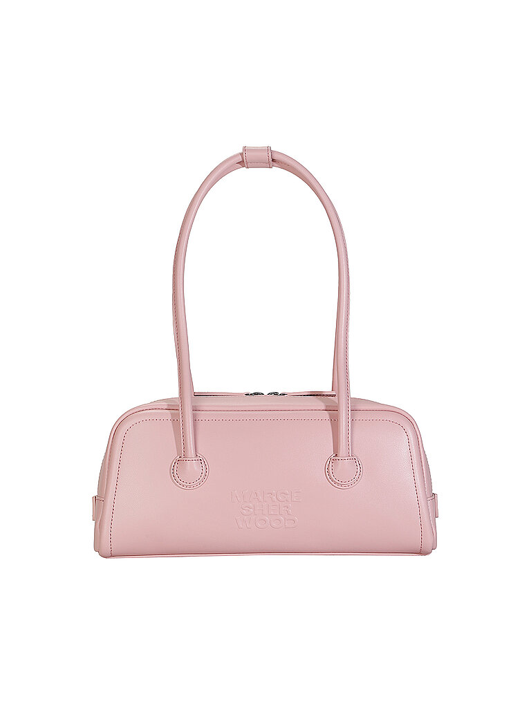 MARGESHERWOOD Bolso de cuero - Baguette Bag SOFT BAGUETTE rosa