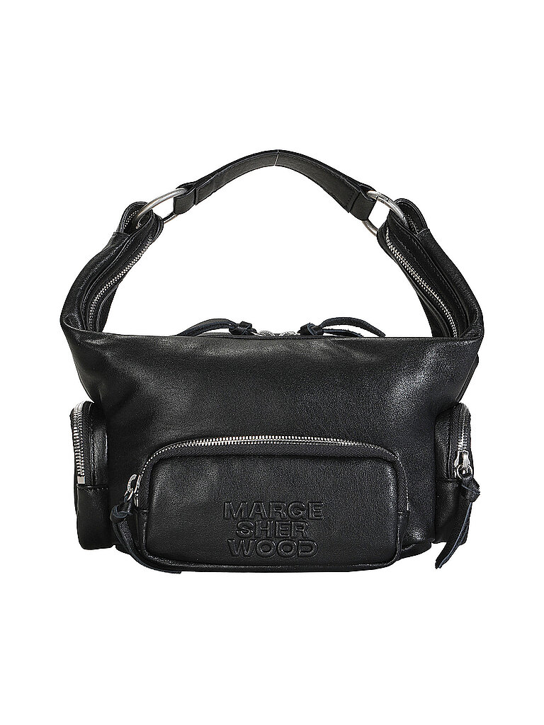 Margesherwood Bolso de cuero - Hobo Bag CITY XSmall negro