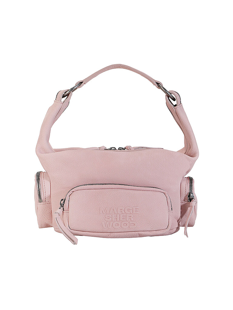 Margesherwood Bolso de cuero - Hobo Bag CITY XSmall rosa