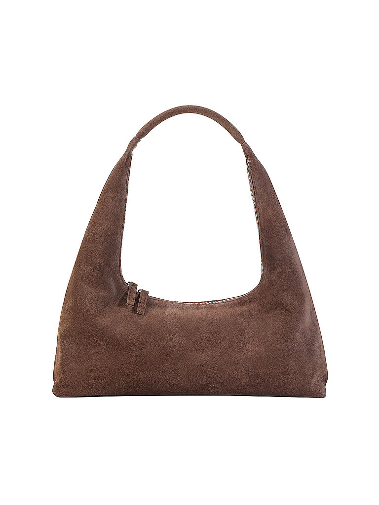 Margesherwood Bolso de piel - Hobo Bag Grande marrón