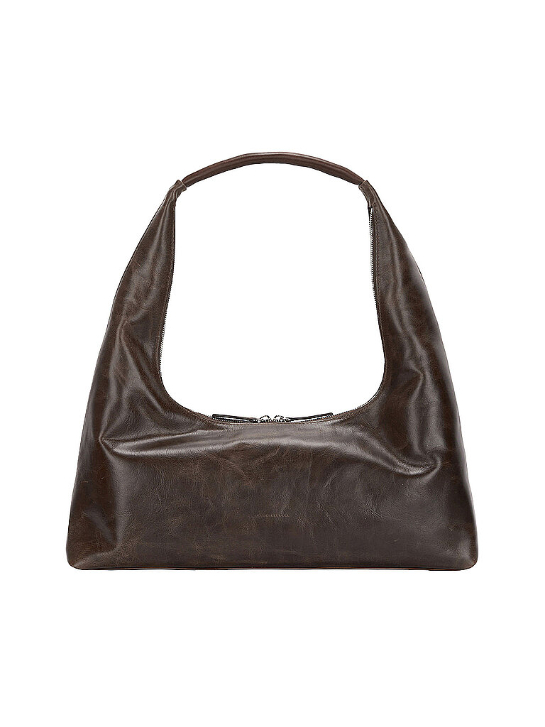 Margesherwood Bolso de piel - Hobo Bag Grande marrón