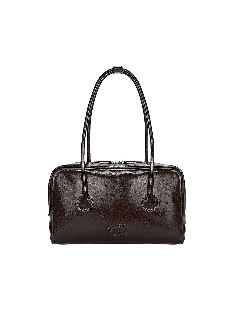 Margesherwood Bolso de piel - Bandolera SOFT BOSTON marrón