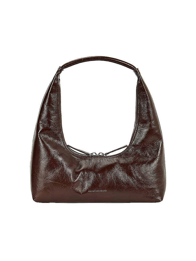 Margesherwood Bolso de piel - Hobo Shoulder marrón