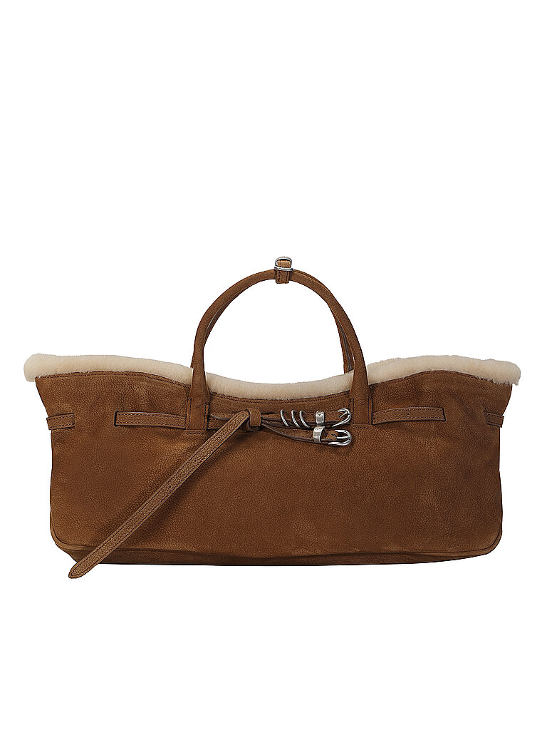 Margesherwood Bolso de piel - Shopper GRANDMA marrón