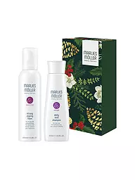 MARLIES MÖLLER | Set de regalo - Champú suave de uso diario y espuma de peinado fuerte 2x200ml | Sin color