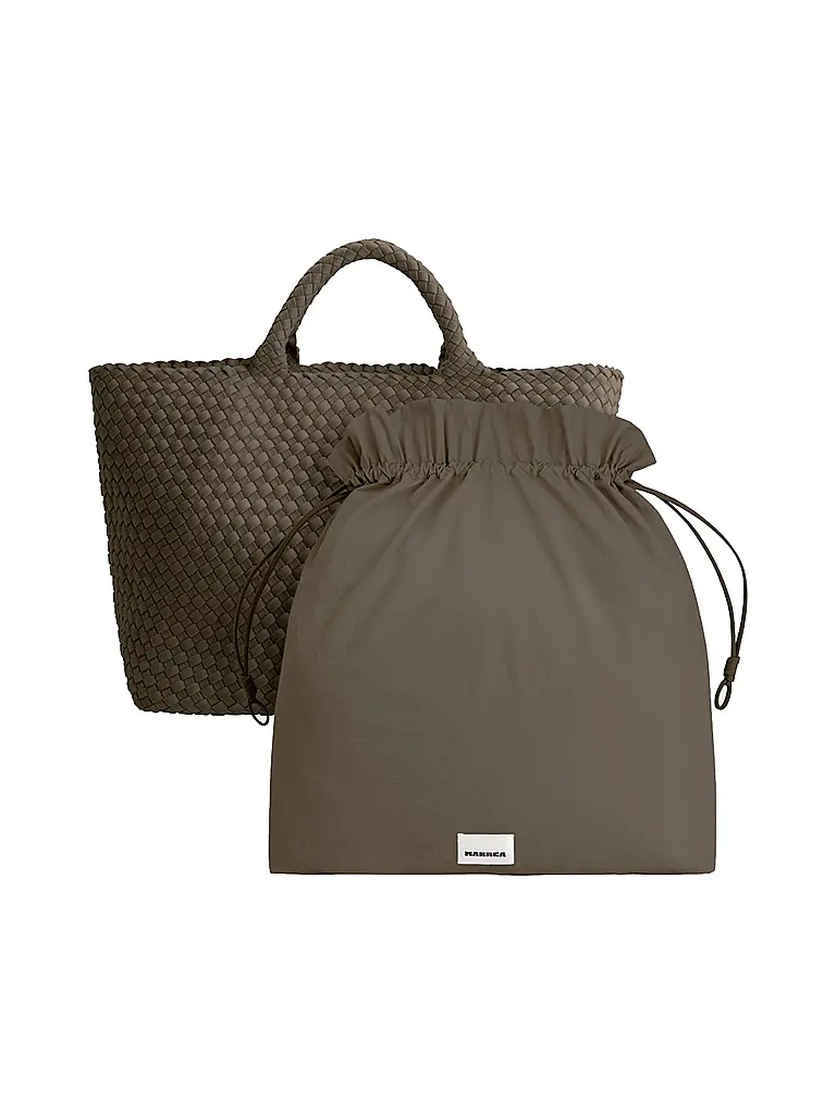 MARREA | Bolso - Tote Bag ALWAYS ON THE RUN Large | Oliva