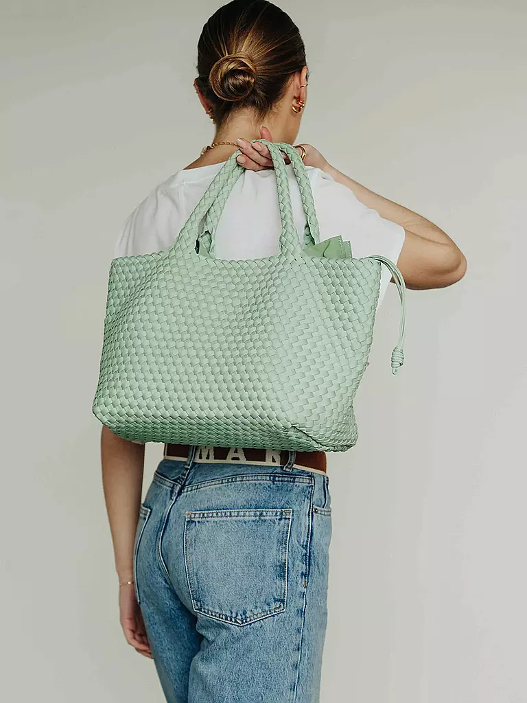 MARREA | Tasche - Tote Bag ALWAYS ON THE RUN Large | Menta