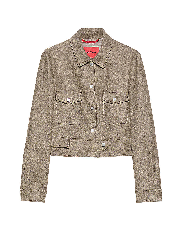 Max & Co Cazadora MCOGIRONE gris claro