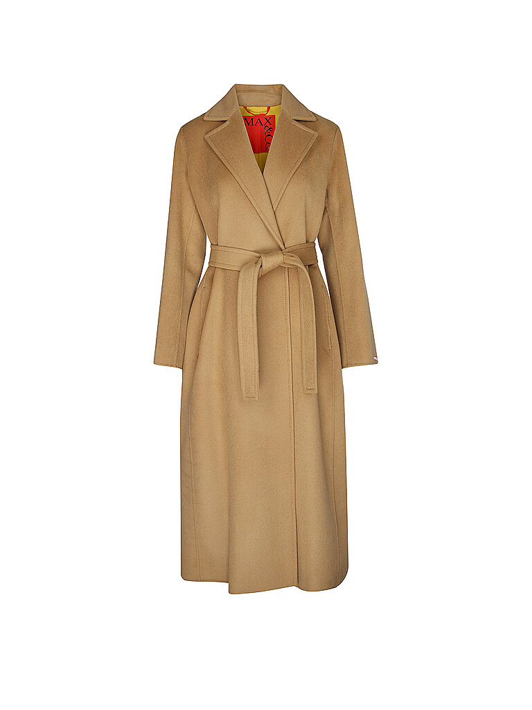 Max&Co. Max & Co Wollmantel MCOLONGRUND camel