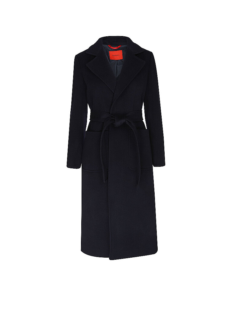 Abrigo de lana RUNAWAY azul oscuro 44