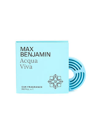 MAX BENJAMIN | Recambio de ambientador para coche CLASSIC COLLECTION Acqua Viva