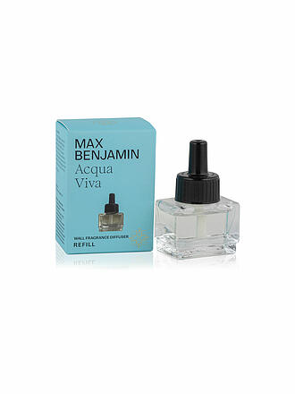 MAX BENJAMIN | Difusor de pared para fragancia de ambiente CLASSIC COLLECTION 100ml Recambio Acqua Viva