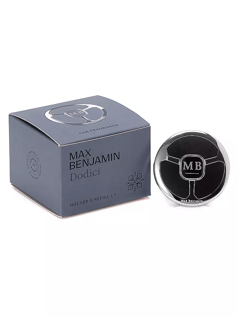 MAX BENJAMIN | Ambientador para coche CLASSIC COLLECTION Dodici | Gris