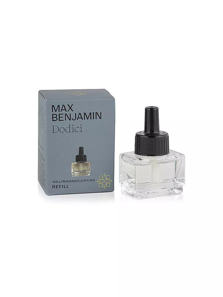 MAX BENJAMIN | Difusor de pared para fragancia ambiental CLASSIC COLLECTION 100ml Recambio Dodici | Negro