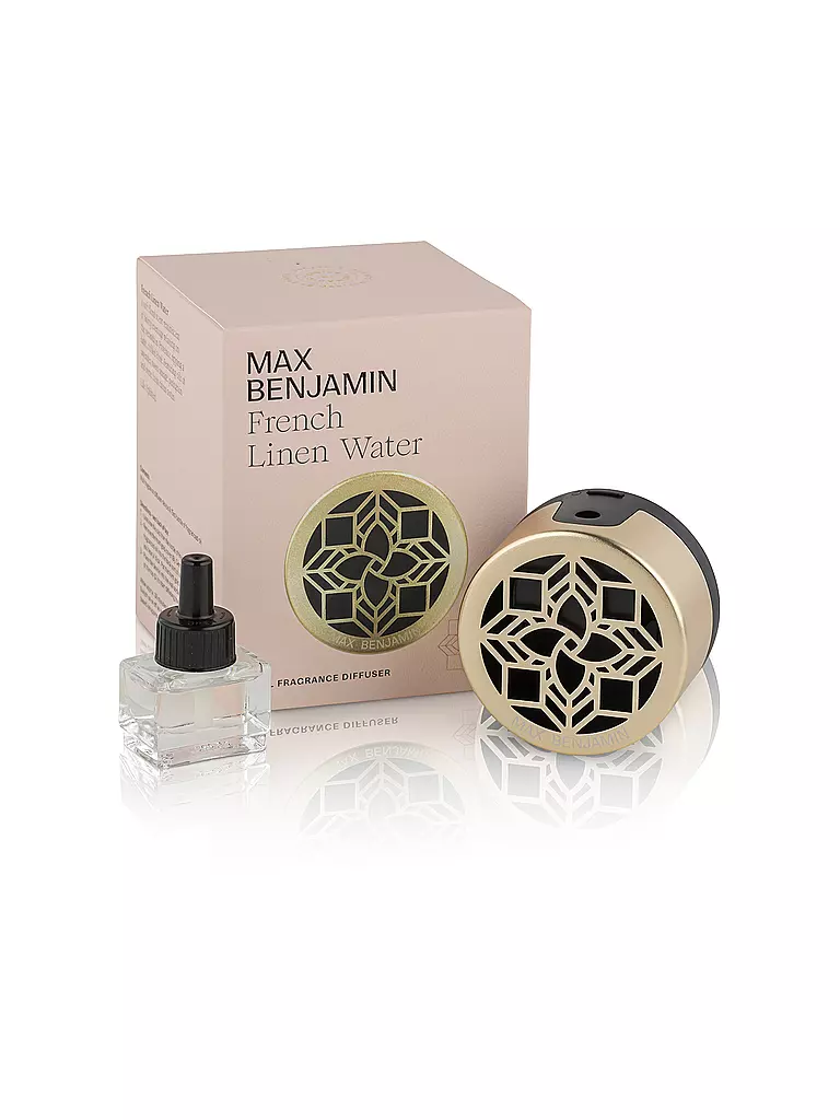 MAX BENJAMIN | Difusor de pared para fragancia de ambiente CLASSIC COLLECTION 100ml French Linen | Rosa