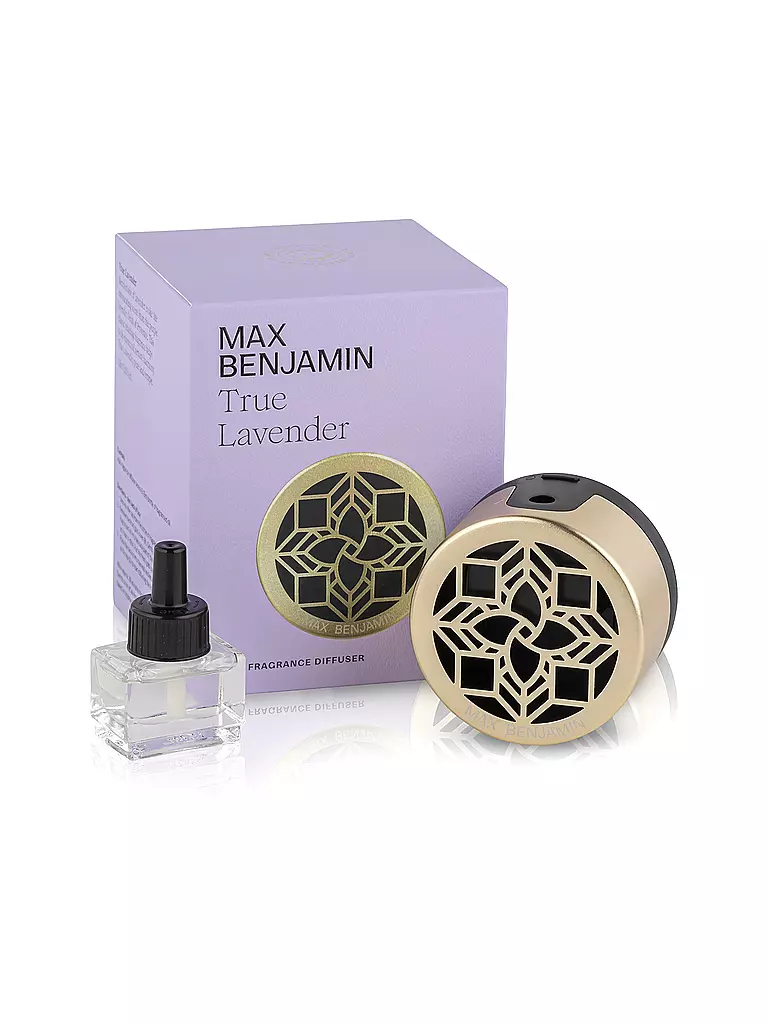 MAX BENJAMIN | Difusor de pared para fragancia de ambiente CLASSIC COLLECTION 100ml True Lavender | Lila