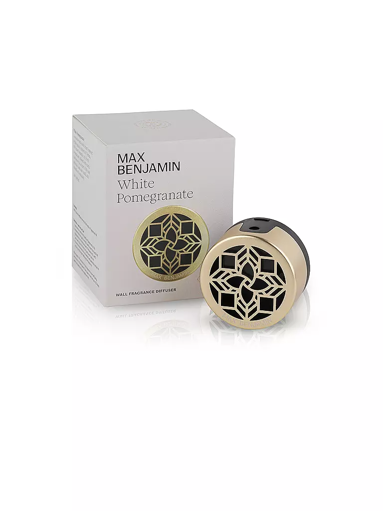 MAX BENJAMIN | Difusor de pared para fragancia de ambiente CLASSIC COLLECTION 100ml White Pomegranate | Blanco