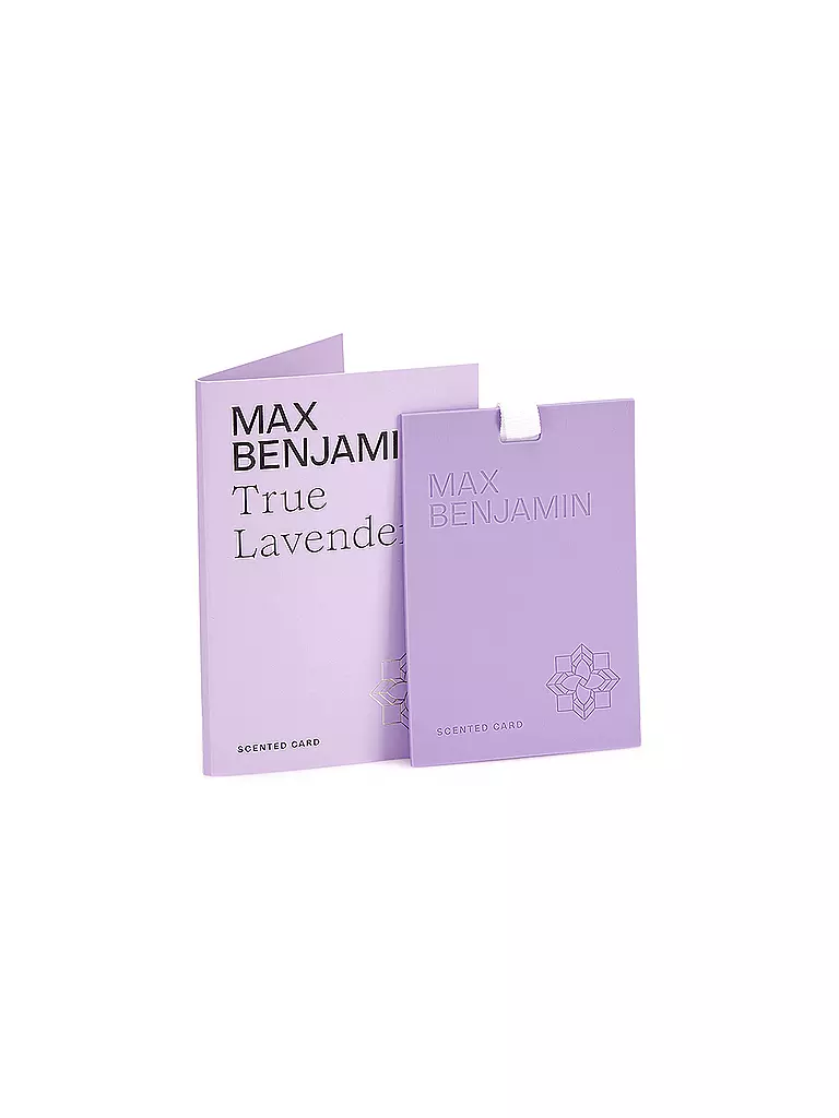 MAX BENJAMIN | Duftkarte CLASSIC COLLECTION True Lavender | Lila