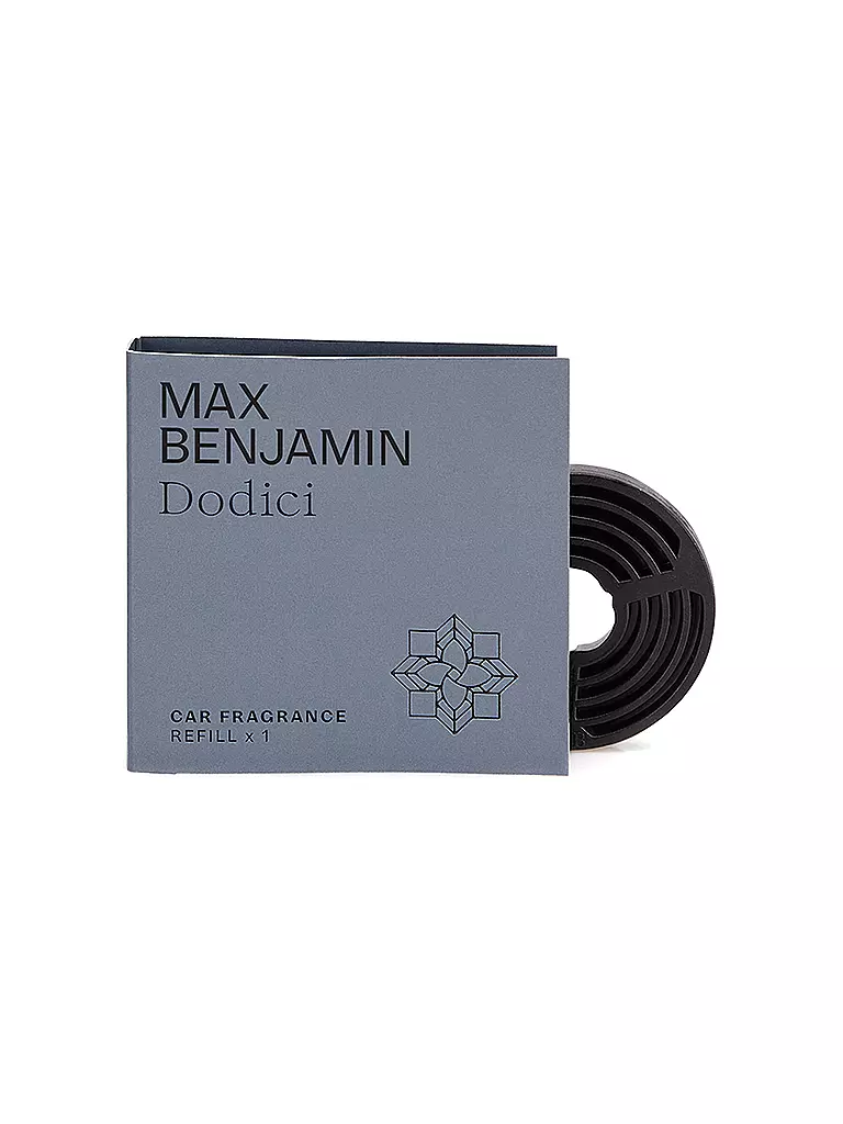 MAX BENJAMIN | Recambio de fragancia para coche CLASSIC COLLECTION Dodici | Gris